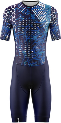 2026 HUUB Männer Collage Tri-Anzug COLTSNB  Marineblau / Blue