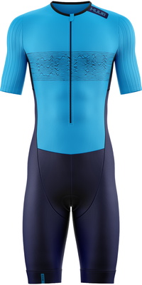 2026 HUUB Männer Contour Tri Suit CONTSBN  Blue / Navy