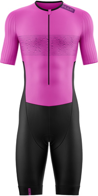 2026 HUUB Frauen Contour Tri Suit CONTSBP - Black / Pink