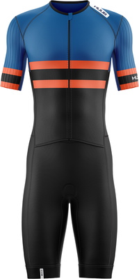 2026 HUUB Männer Tri Band Pro Tri-Anzug TRIBPTSBO  Blue / Orange