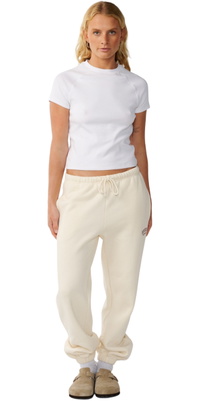 2026 Rip Curl Womens Varsity Sports Track Pant 073WPA - Bone