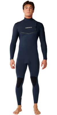 2026 Rip Curl M&auml;nner E-Bomb 4/3mm Zip-frei Neoprenanzug 17MMFS - Navy