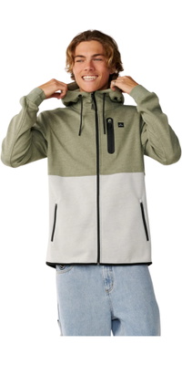 2026 Rip Curl M&auml;nner Abgereist Bonded Anti-Serie Fleece CFEDB9 - Green
