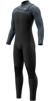 2026 Mystic Mens Motion 4/3mm Chest Zip Wetsuit 35000.270007 - Tidal Blue