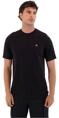 2026 Hurley M&auml;nner Druckpresse Icon Kreis Short Sleeve T-Shirt MTSEUED0010 - Black