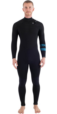2026 Hurley M&auml;nner Advant 4/3mm Brustrei&szlig;verschluss Neoprenanzug MFS0013423 - Black1