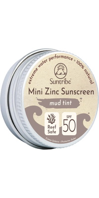 2026 Suntribe Organic Mineral Mini Zinc Tin SPF 50 STZTM - Cocoa Tint