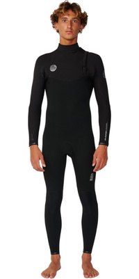 2027 Rip Curl Männer Elasto 5/4mm Zip-frei Neoprenanzug 18VMFS - Black