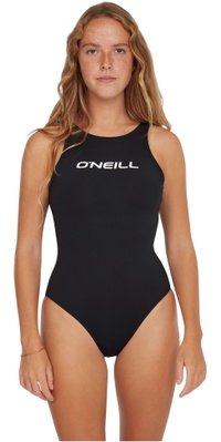 2026 ONeill Frauen Grundausstattung Logo Schwimmanzug N1800017 - Black Out