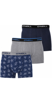 2025 ONeill M&auml;nner Boxer Circle Surfer 3-Pack 203021155 - Circle Surfer / Hellgrau Männer