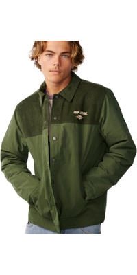 Rip Curl M&auml;nner Classic Surf Cord Puffer Jacke 02AMJA - Dark Olive