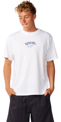 Rip Curl M&auml;nner Unordnung Balance T-Shirt 12QMTE - White