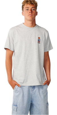 Rip Curl M&auml;nner Search Series Vaporcool Stack Relaxed T-Shirt 16IMTE - Grey Marle