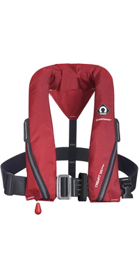 2026 Crewsaver Crewfit 165N Sport Manual Harness Lifejacket 9715RM - Red
