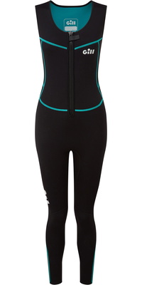 2025 Gill Womens Dynamic 3mm Long Jane Wetsuit 5017W - Black