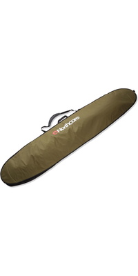2026 Northcore Luftgekühlte 9'6 "Longboard Surfboard Tag / Reisetasche Noco33b - Olive