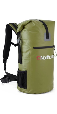 2026 Northcore 30L Wasserdichter Haul-Rucksack N30LWHBP - Olive Green