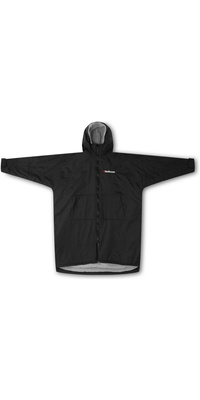 2026 Northcore Beach Basha Sport Langärmeliges Wickelkleid Robe / Poncho NOCO24N - Black
