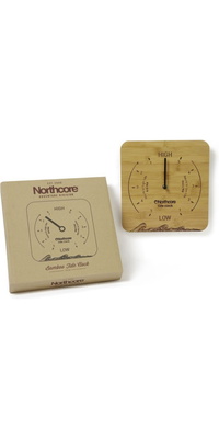 2026 Northcore Wanduhr Aus Bambus Noco88b