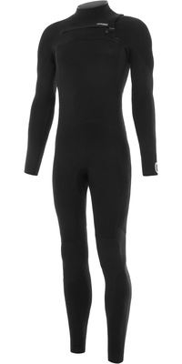 2025 Nyord Mens Furno Warmth 5/4mm Chest Zip GBS Wetsuit FWM54001 - Black