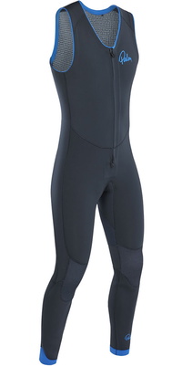 2026 Palm Blaze 3mm Gbs Reißverschluss Vorne Long John Neoprenanzug 12230 - Jet Grey