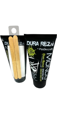 Phix Doctor Dura Rez Sunpowered Fiber Filled Surfboard Repair Solution 2oz PHD-009 - Clear