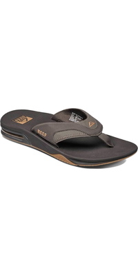 2026 Reef Männer Fanning Flip-Flops  Brown / Gum