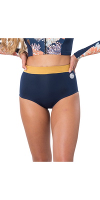 2021 Rip Curl Damen Searchers High 1mm Neopren Shorts Wsh9cw - Navy