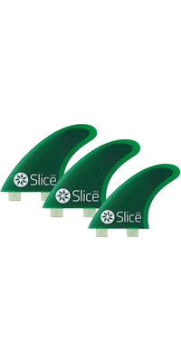 2026 Slice Ultraleicht Hex Kern S3 Fcs Compatible Surfboard Fins Sli-01 - Grün