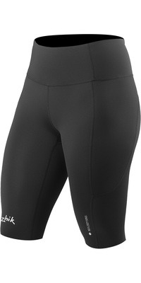 2026 Zhik Frauen Eco Spandex UPF50+ Shorts SRT-0063-W-BLK - Black