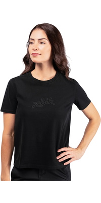Zhik Frauen Logo Cotton Tee TEE-0733-W-BLK - Black