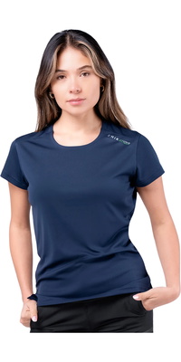 Zhik Frauen UVActive UPF50+ Kurzarm T-Shirt ATP-0075-W-NVY - Navy Blue