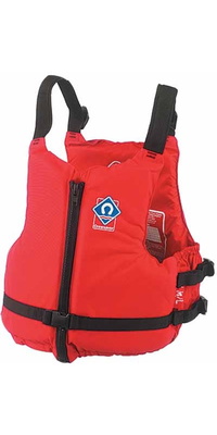 2025 Crewsaver Junior Center Reißverschluss 70n Auftriebshilfe Rot 2359