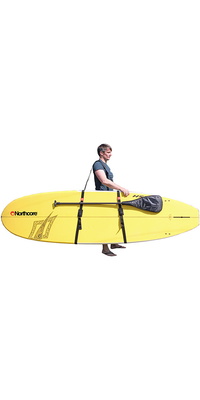 2026 Northcore Deluxe SUP / Surfboard Tragetasche NOCO16B - Black