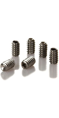 2026 Northcore Fcs Compatible Rippenschrauben X 6 Nh02 - Silber
