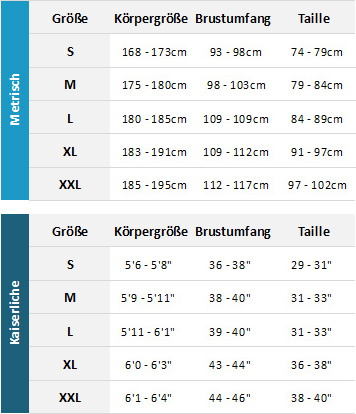 Billabong Mens Rash Vests / Neo Tops 19 Mens Größentabelle