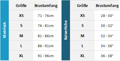 Billabong Womens Rash Vest 19 0 Größentabelle