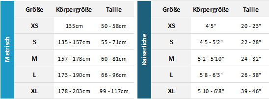 Dryrobe Advance 19 0 Größentabelle