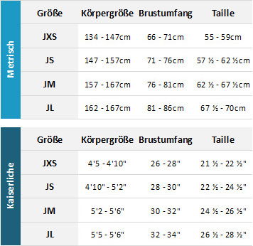 Gul Junior Drysuits 19 0 Größentabelle