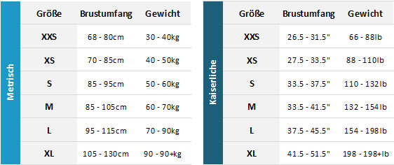 Helly Hansen Rider Vest 19 Mens Größentabelle