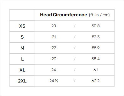 Xcel Hood 22 0 Größentabelle